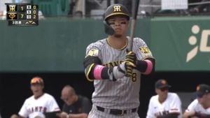 Hanshin Tops Giants 3-0 Behind Solid Pitching And Sato's Home Run