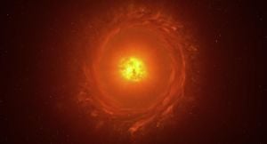 Astronomers Capture Stunning Image Of Dying Star