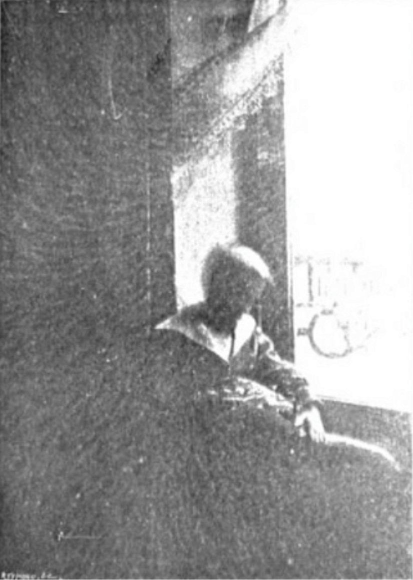 Hippolyte Baraduc tarafından 1896 yılında yayınlanan ve bir çocuğun etrafındaki "yaşamsal gücü" gösterdiği iddia edilen resim.