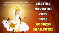 Chaitra Navratri 2025 Day 1: Colour, Bhog, Mantra, Shubh Muhurat And Puja Vidhi To Worship Goddess Shailputri