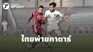 Thailand U23 Falls To Qatar U23 In Doha Cup Clash