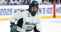 Michigan State forward Isaac Howard wins Hobey Baker award as college hockey’s top player