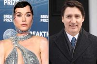 Katy Perry and Justin Trudeau Kiss on PDA-Filled Yacht Outing in California