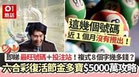 六合彩復活節金多寶2025｜4.19頭獎$5000萬！6個最旺號碼