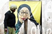 Ten killed in Tanzania as protesters and police clash over disputed election
