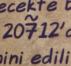 20712 sayısındaki 7 sayısının üzerindeki çizgi ne anlama gelir ve ne zaman kullanılır?