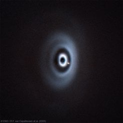 WISPIT 2b: Exoplanet Carves Gap in Birth Disk