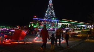 Holiday Train Rides Bring Cheer Across America