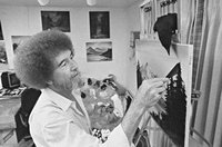 30 Bob Ross original paintings will be auctioned off