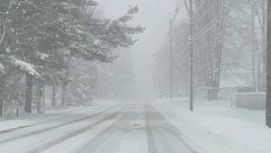 Severe Weather Warning For Heavy Snow And Winds Across Japan