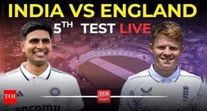 India Face England In Tense Decider At The Oval