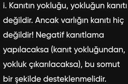 Mantık safsataları yazı dizisinin bu yazısındaki i maddesini daha detaylı açıklar mısınız?