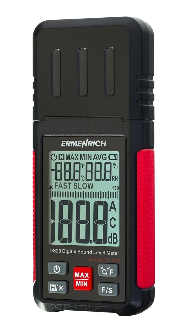 Ermenrich Seek DS20 Dijital Ses Seviyesi Ölçer