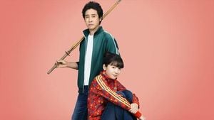 Yumi Nagashima And Yo Oizumi Teach Theater Manners