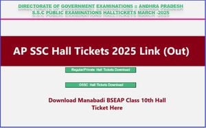 AP SSC Hall Tickets 2025 Now Available For Download