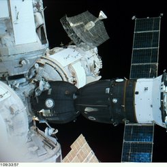 A Soyuz at Mir
Credit: