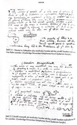 Newton bu yazılarda ne anlatmak istiyor?