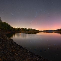 Lemmon Kuyrukluyıldızını Bulmak