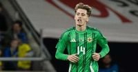 What time and TV channel is Denmark v Northern Ireland on today in friendlies?