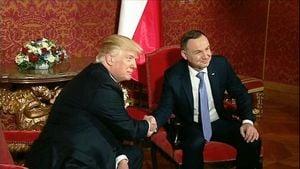 Duda And Trump Reaffirm Strong U.S.-Poland Alliance