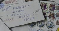 Italian postal service sees surge in mail for Pope Francis, much sent from children