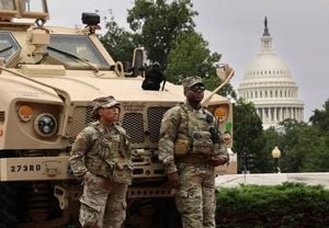 National Guard Deployment Sparks Outcry In Washington DC