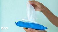 Plastic wet wipes to be banned from spring 2027 in England
