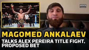 Khabib Nurmagomedov Congratulates Magomed Ankalaev On UFC Title Win