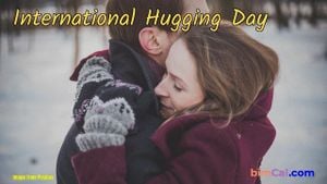 International Hugging Day Celebrates Warmth And Connection