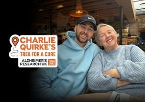 Charlie Quirke Embarks On Trek For Dementia Cure