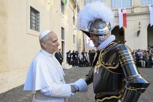 Pope Leo XIV Attends Historic Swiss Guard Ceremony