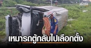 Severe Weather Causes Injuries In Thailand's Accidents