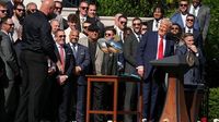 Updates: Eagles celebrating Super Bowl win with President Donald Trump at White House without Hurts