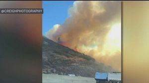 Rancho Bernardo Center Fire Triggers Evacuations