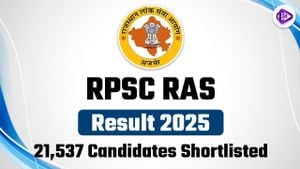 RPSC RAS 2025 Preliminary Exam Results Released