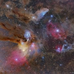  Rho Ophiuchi Wide Field 