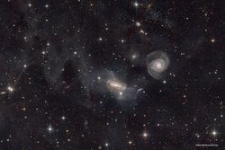 Bütünleşmiş Değişen Bulutsular ve NGC 7771 Grubu