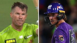 Warner’s Record Century Overshadowed As Hurricanes Stun Thunder