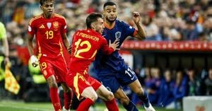 Spain Takes Early Lead Against Netherlands In Nations League Clash