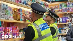 UK High Streets Raided In Record Crime Crackdown