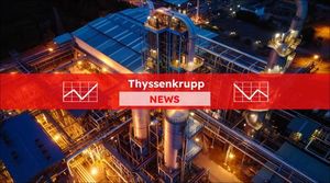 Thyssenkrupp Stock Surges Past 10 Euros Amid Restructuring Talks