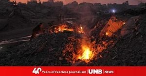 Israeli Airstrikes And Ceasefire Strains Deepen Gaza Crisis