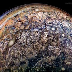 Jupiter's Clouds in High Definition from Juno