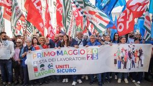 Italy Celebrates Labor Day With Nationwide Demonstrations