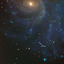 A Young Supernova in the Nearby Pinwheel Galaxy