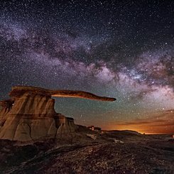  King of Wings Hoodoo under the Milky Way 