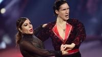 Simone Thomallas Tanzpartner brüllt bei 