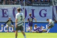 Nach schwachem Auftritt: Erzgebirge Aue verliert letztes Saison-Heimspiel gegen Sandhausen