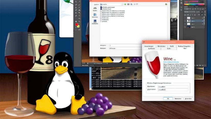 Wine Linux
