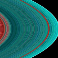 Cassini Images Saturn's A Ring